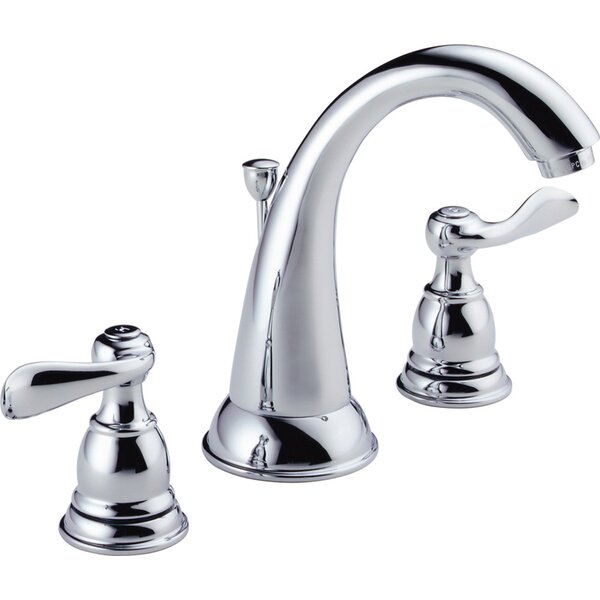 Windemere Widespread Bathroom Faucet with Drain Assembly by Delta