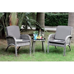 Leblanc 3 Piece Bistro Set