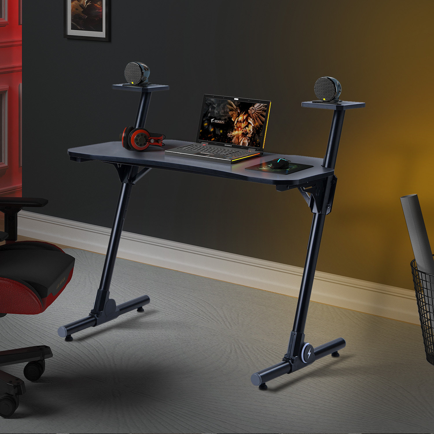 laptop table and chair set