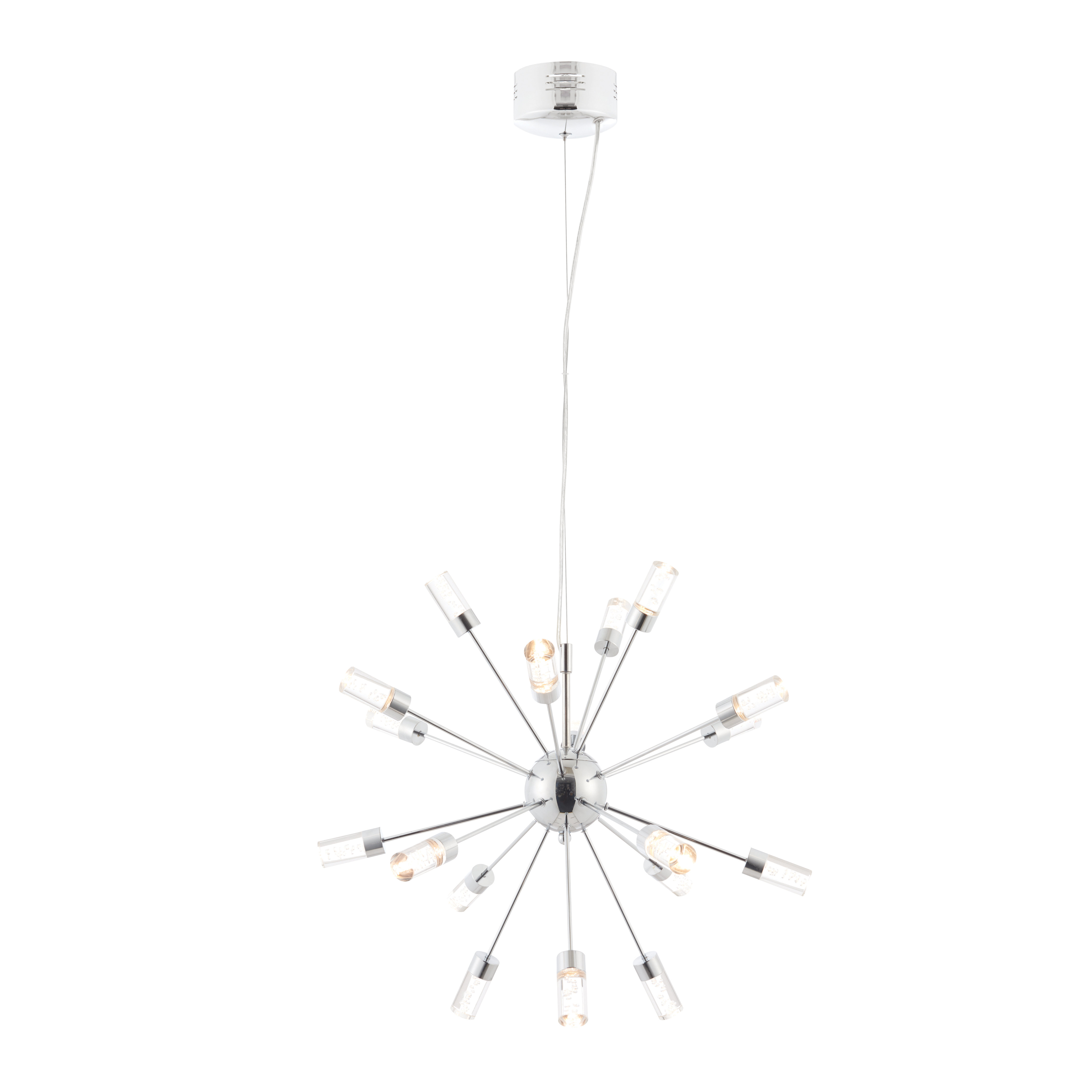 Shop Sputnik Chrome Metal 18 Light Chandelier On Sale Shop Sputnik Chrome Metal 18 Light Chandelier On Sale