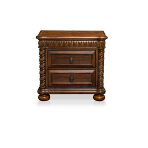 Bautini 2 Drawer Nightstand by Hokku Designs