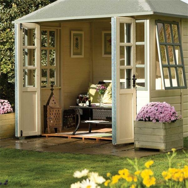 Rowlinson 8 Ft W X 6 Ft D Chatsworth Summerhouse And Reviews Uk