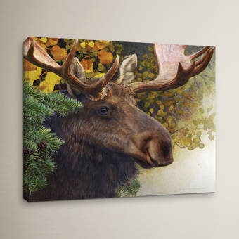 Millwood Pines Moose Crossing Framed Textual Art Wayfair