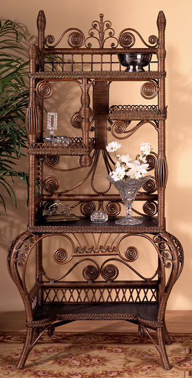 Wakefield Standard Bookcase by Yesteryear Wicker