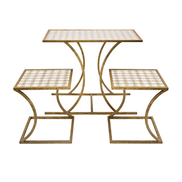 Brinley 3 Piece Nesting Tables By Everly Quinn