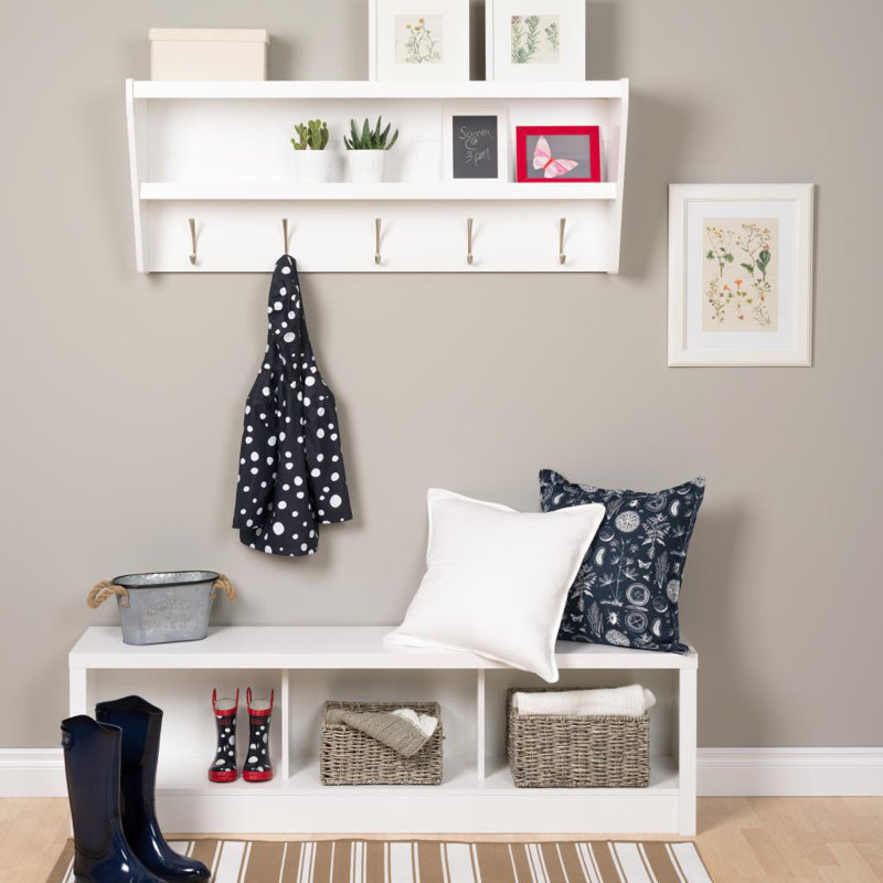 Entryway Shelf And Coat Rack Laurel Foundry Modern Farmhouse Manzanola Floating Entryway Shelf 5 Entryway Shelf And Coat Rack Laurel Foundry Modern Farmhouse Manzanola Floating Entryway Shelf 5