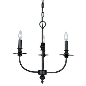 Giverny 3-Light Candle-Style Chandelier