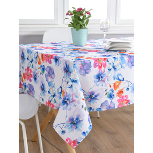 aqua tablecloth wayfair
