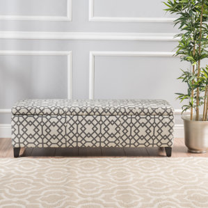 Scriber Upholstered Storage Bench by V..