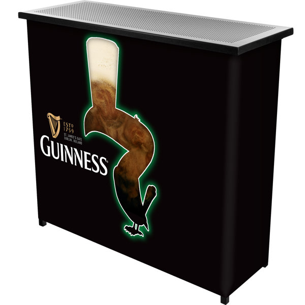 Guinness Feathering Portable Home Bar by Trademark Global