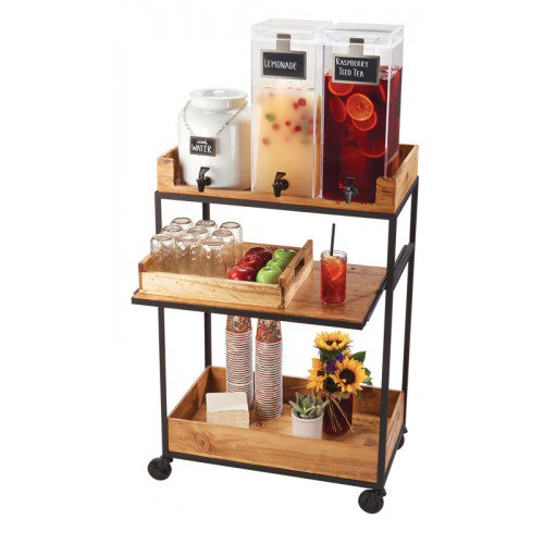 Madera Bar Cart By Cal-Mil Today Only Sale