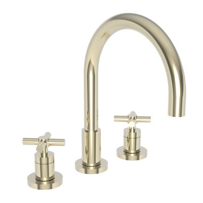 East Linear Touch Double Handle Kitchen Faucet Newport Brass Finish: French Gold (PVD)