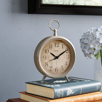 Medium Table Clock Mantel Clocks You'll Love in 2020 | Wayfair