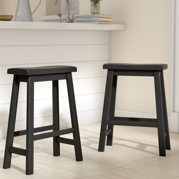 Sharman Counter Height 24 Bar Stool (Set of 2) by Three Posts