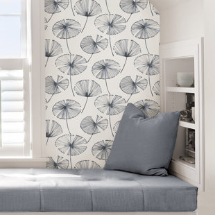 Blue L And Stick Wallpaper You Ll Love Wayfair Haines 18 L X 20 5 W Texture And Stick Wallpaper Roll