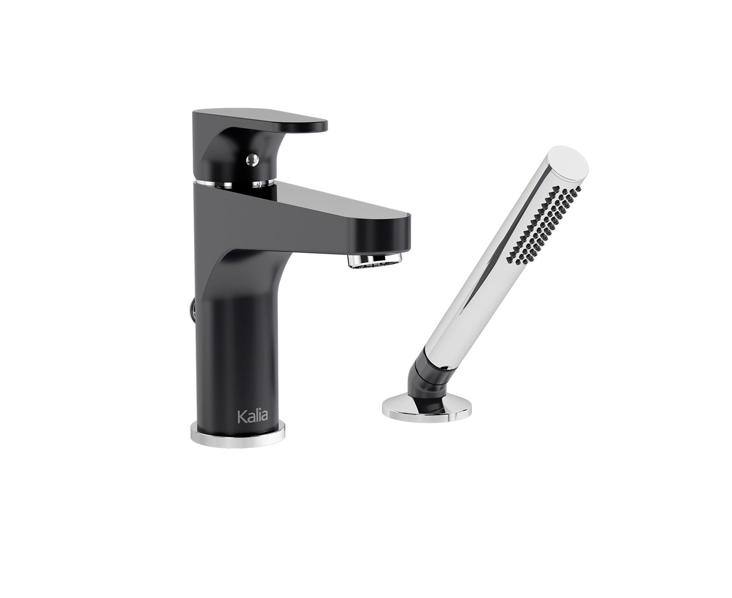 Kalia Kontour Single Handle Deck Mounted Roman Tub Faucet With