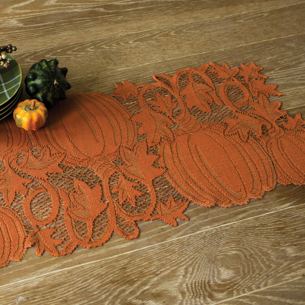 Lyndora Pumpkin Vine Runner by Darby Home Co