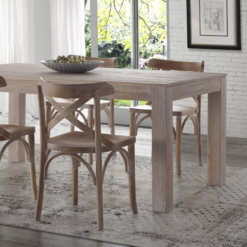 Montauk Solid Wood Dining Table