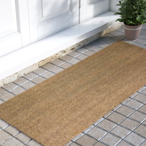Frances Solid  Double Door Doormat