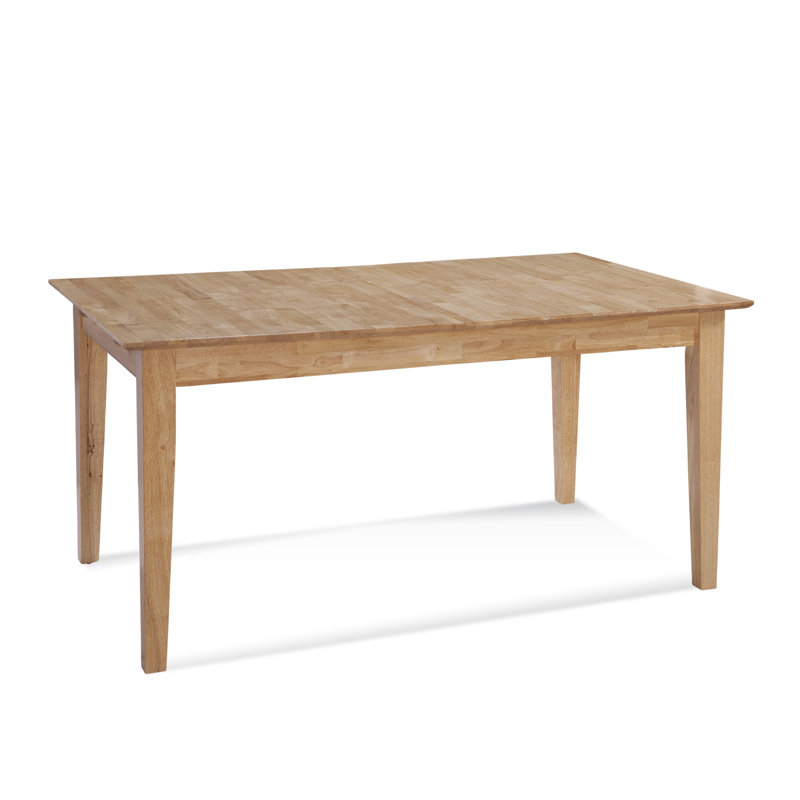 Braxton Culler Hues Butterfly Leaf Rubberwood Solid Wood Dining Table Wayfair