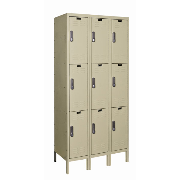 DigiTech 3 Tier 3 Wide Employee Locker by Hallowell