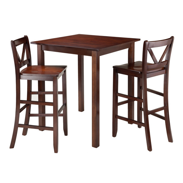 Grote 3 Piece Pub Table Set by Red Barrel Studio Red Barrel Studio