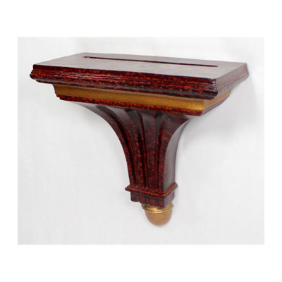 Gutierrez Agate Wooden Floating Shelf World Menagerie Shefinds