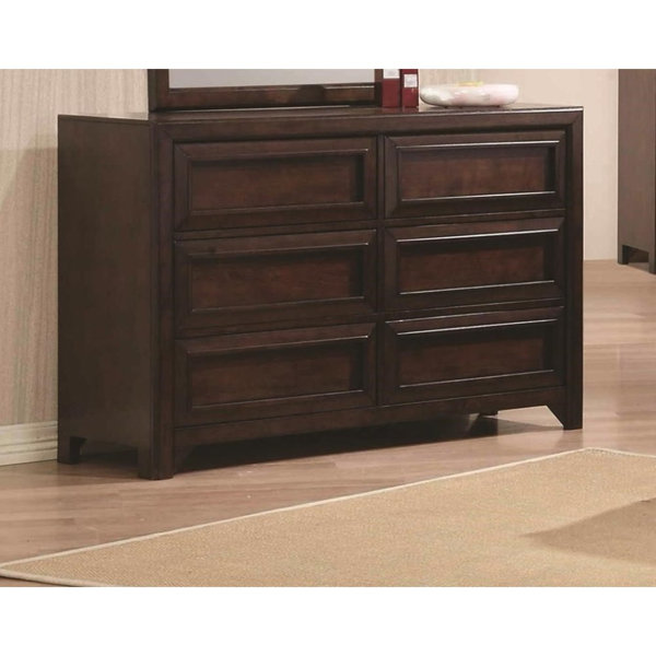 Bargain Whitmire 6 Drawer Double Dresser By Canora Grey 2019 Sale