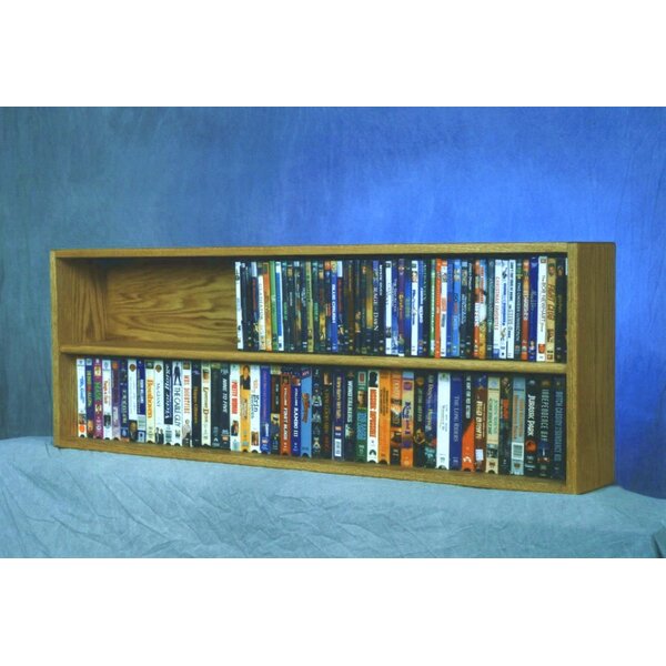 200 Series 176 DVD Multimedia Tabletop Storage Rack by Wood Shed