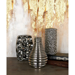 Fluker Ceramic Vase Set (Set of 3)