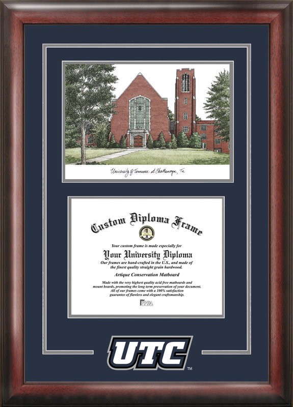 Campus Images Ncaa Utc Mocs Spirit Graduate Diploma With Campus Images Lithograph Frame Wayfair