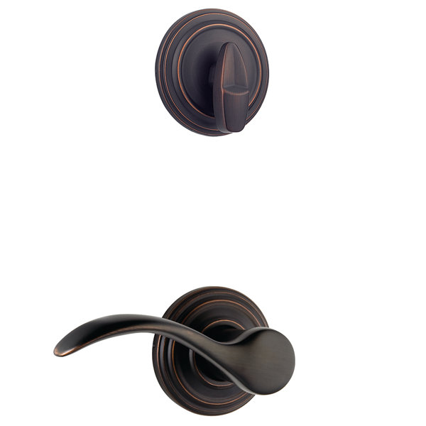 Pembroke Single Cylinder Entrance Handleset, Interior Handle Only by Kwikset