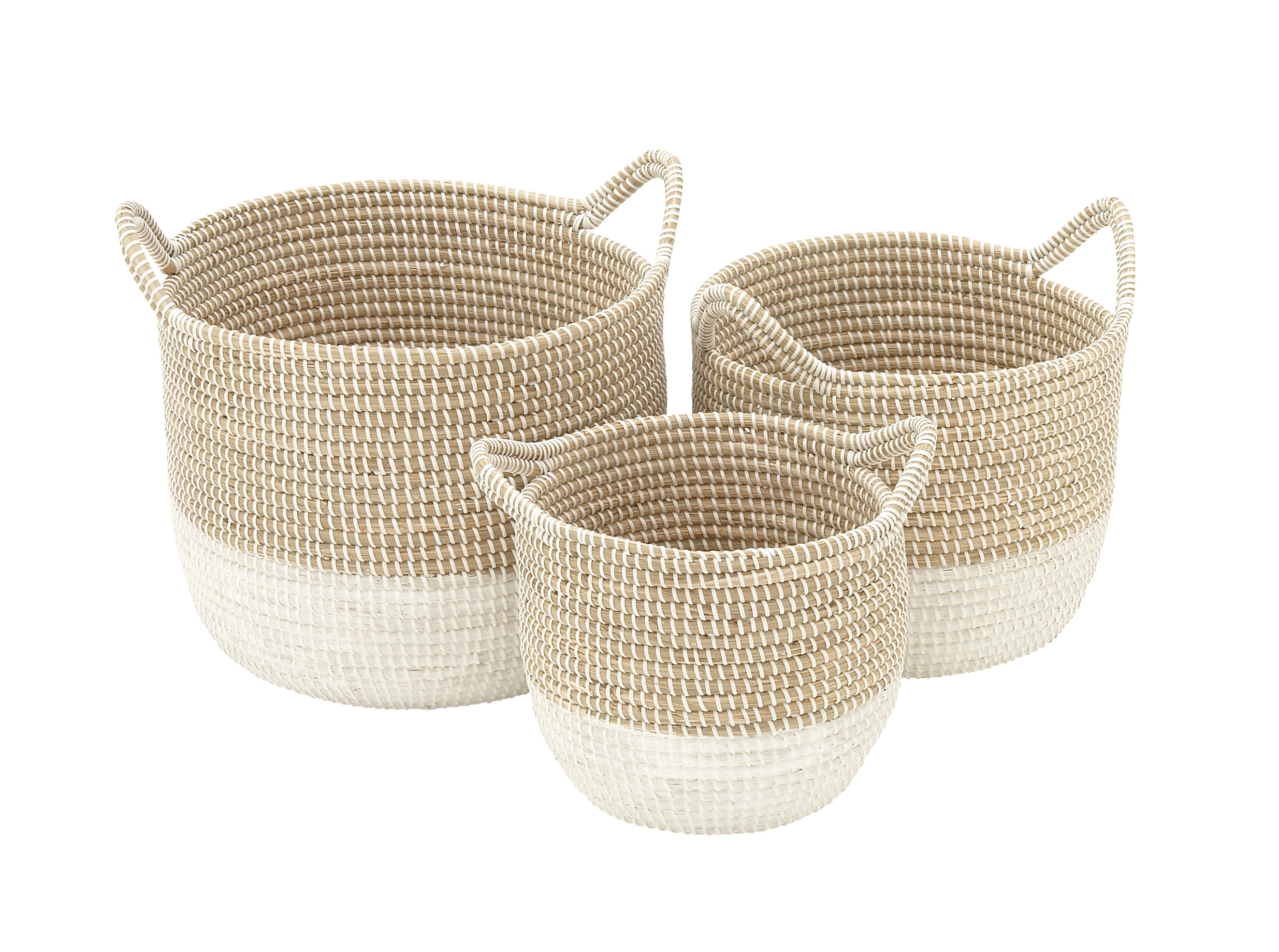 seagrass storage baskets