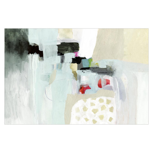 Colourful Waterfalls I 1.9m x 2.88m Matt Peel & Stick Wall Mural East Urban Home