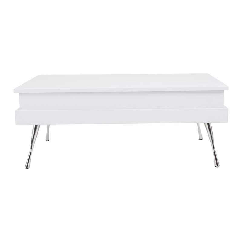 Wade Logan Table Basse Avec Rangement A Plateau Relevable Cornelia Et Commentaires Wayfair Ca