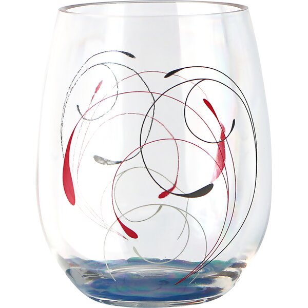 Splendor 16 oz. Acrylic Stemless Wine Glass (Set of 4) by Corelle