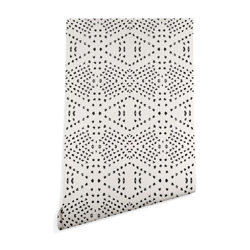 Allmodern Tile Matte Smooth Peel And Stick Wallpaper Roll