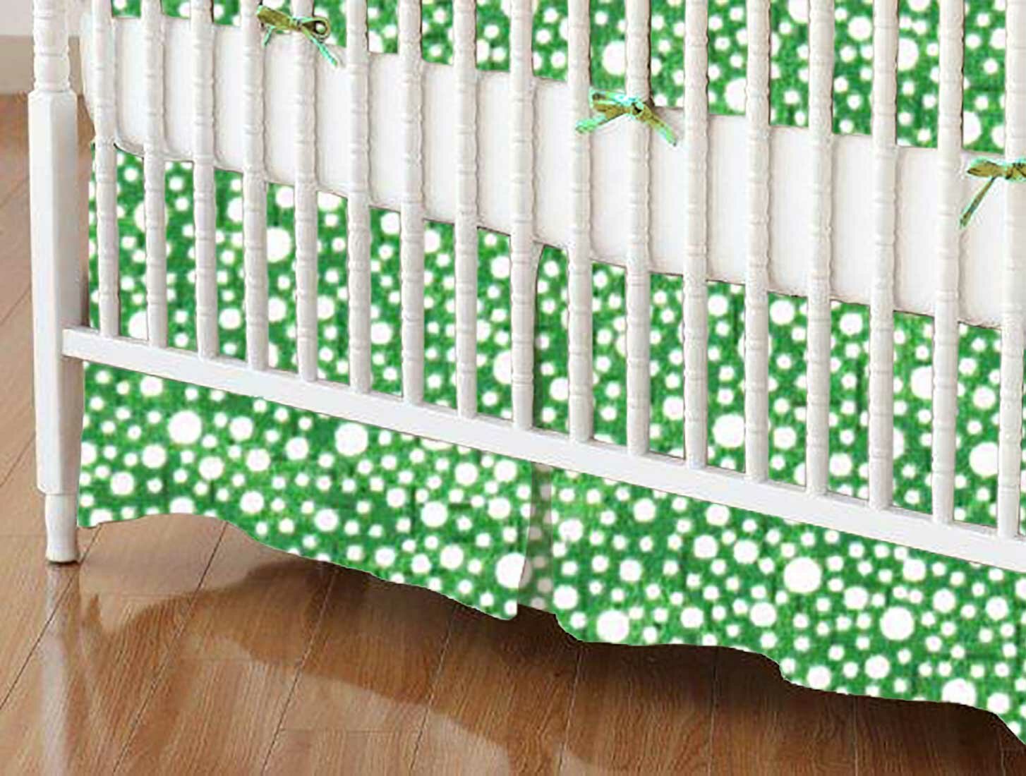 Sheetworld Confetti Dots Crib Skirt Wayfair