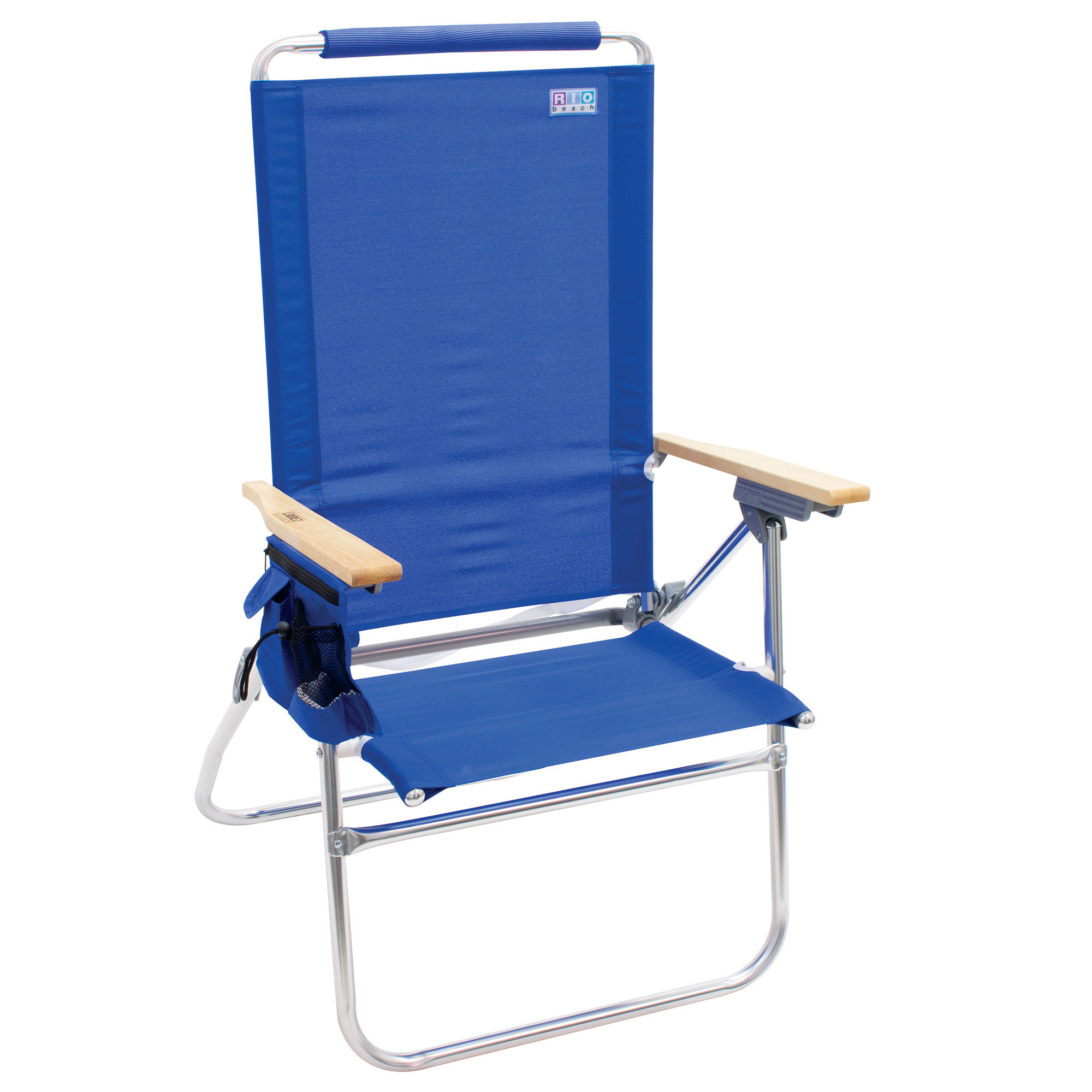 Rio Brands Hi Boy Tall Back Folding Beach Chair Reviews Wayfair
