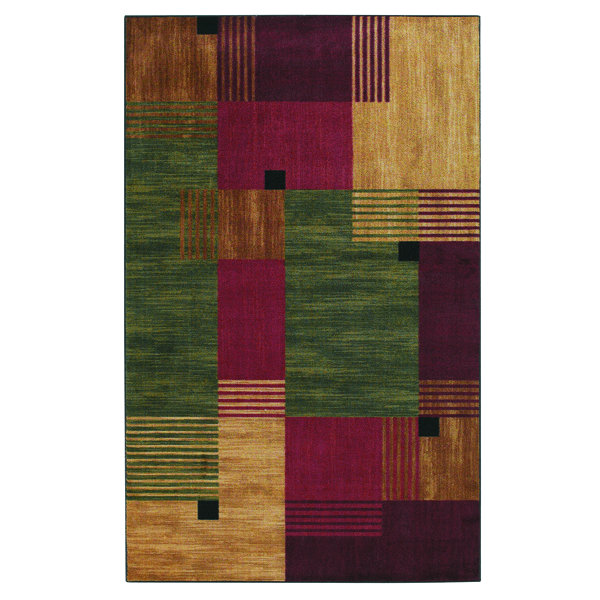 Calvin Geometric Area Rug by Andover Mills