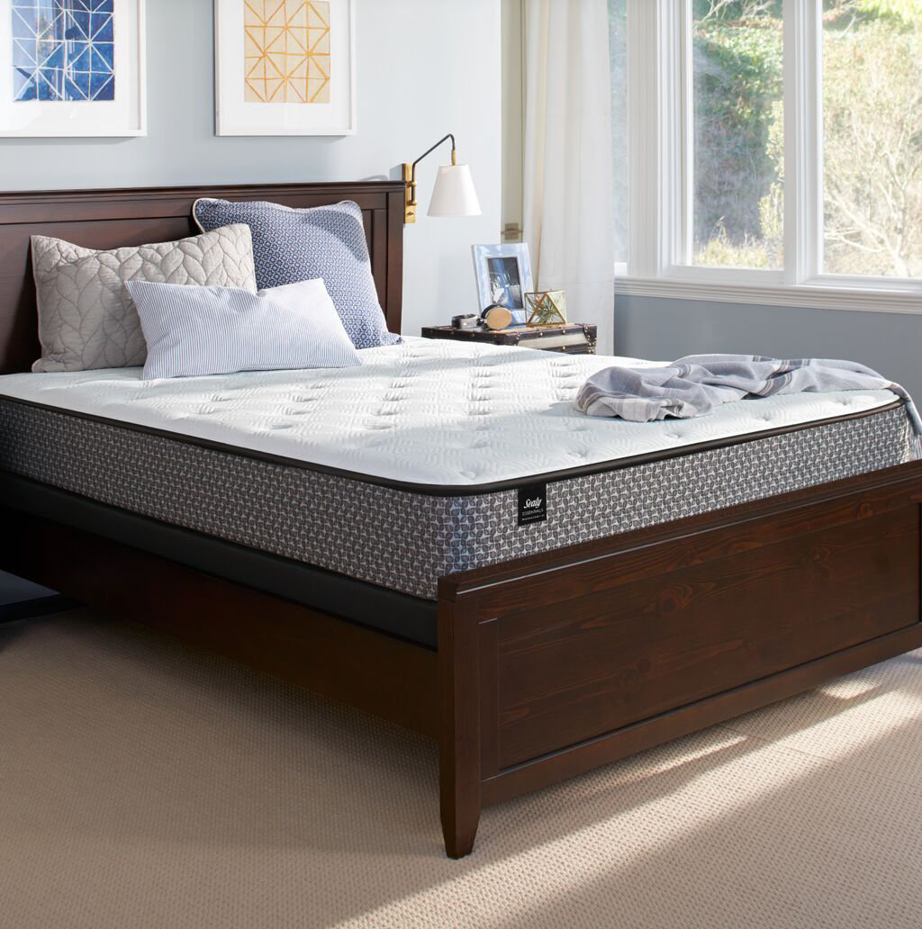 Sealy Response Essentials 10 5 Plush Tight Top Mattress And Box