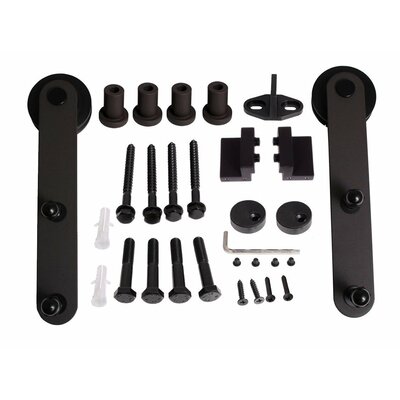 TMS Country Antique Standard Single Track Barn Door Hardware Kit