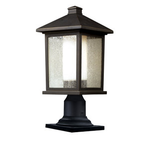 Magnusson Modern Outdoor 1-Light Pier Mount Light