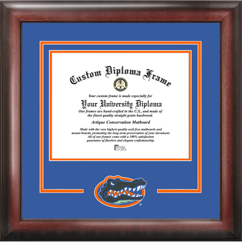 Campus Images Ncaa University Of Florida Gators Spirit Diploma Picture Frame Reviews Wayfair