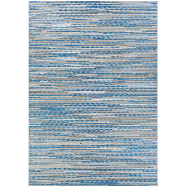 Lorenzo Blue/Gray Indoor/Outdoor Area Rug by Langl