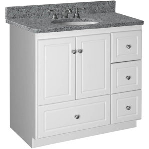 White Bathroom Vanity 36 36"- 40" vanity bases you'll love | wayfair White Bathroom Vanity 36 36"- 40" vanity bases you'll love | wayfair
