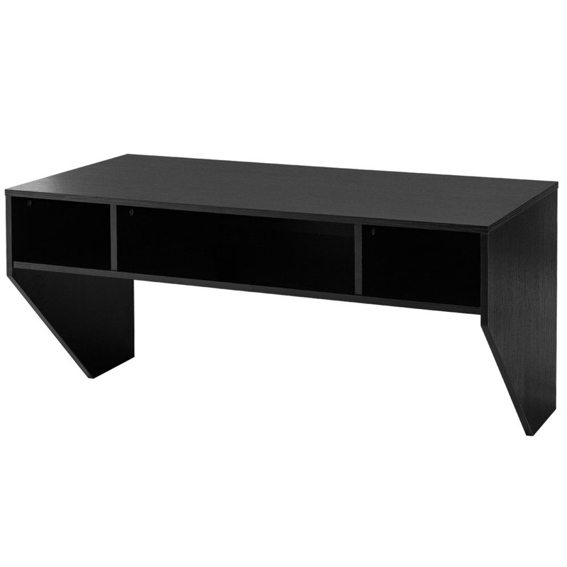 Ebern Designs Yves Wall Mounted Computer Sturdy Storage Floating