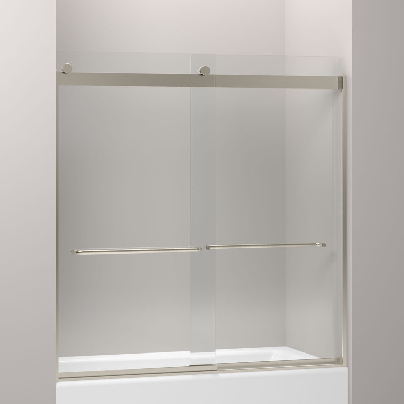 K 706004 L Sh Kohler Levity 59 63 X 62 Bypass Bath Door With Cleancoat Technology Reviews Wayfair