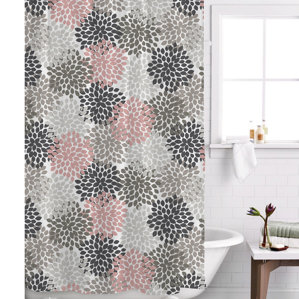 Pink Shower Curtains - Shower Curtains & Accessories Pink Shower Curtains - Shower Curtains & Accessories