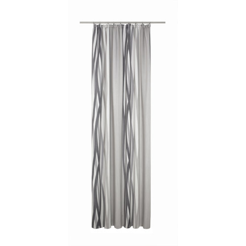 Brecken Pencil Pleat Blackout Thermal Single Curtain Corrigan Studio Colour: Grey, Size: 255 x 145cm